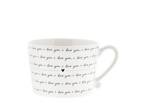 Bastion Collection Tasse love you 10 x 8 x 7 cm