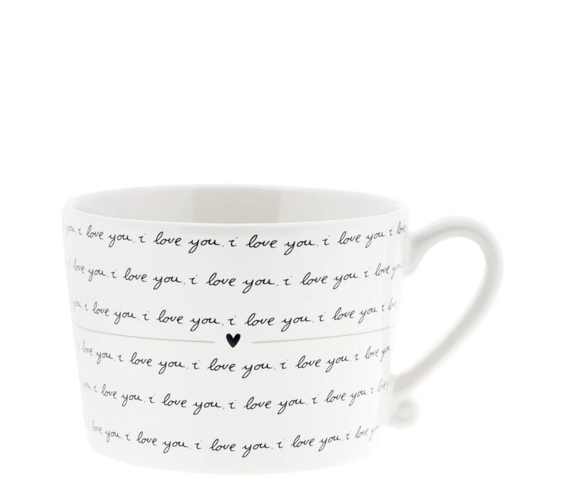 Tasse love you 10 x 8 x 7 cm