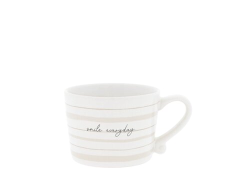 Bastion Collection Tasse smile everyday 8,5 x 7 x 6 cm