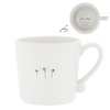 Bastion Collection Tasse Daisies 8 x 7 cm