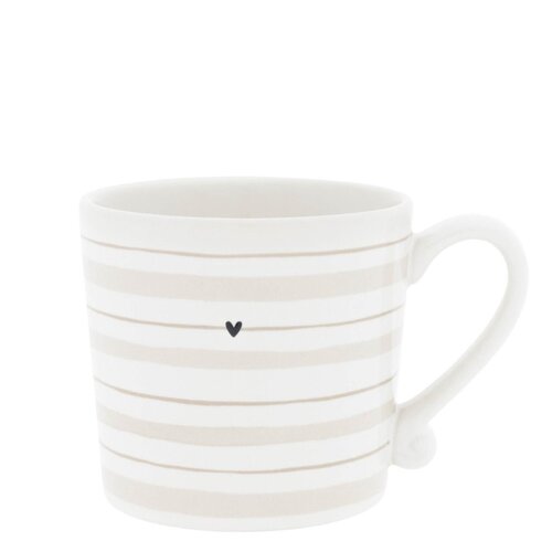 Tasse Watercolour Natural Stripes 8 x 7 cm 