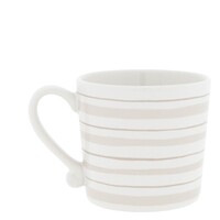 Tasse Watercolour Natural Stripes 8 x 7 cm