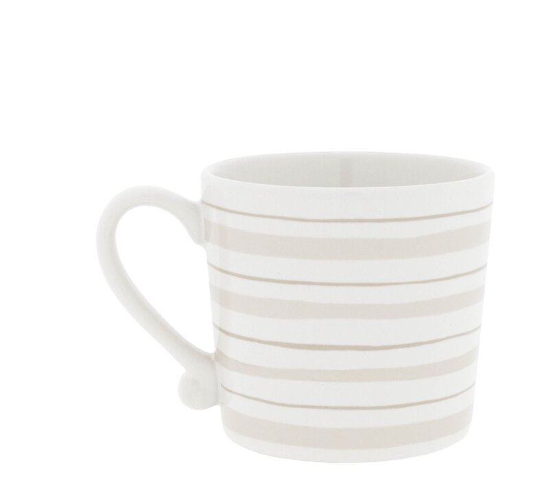 Tasse Watercolour Natural Stripes 8 x 7 cm