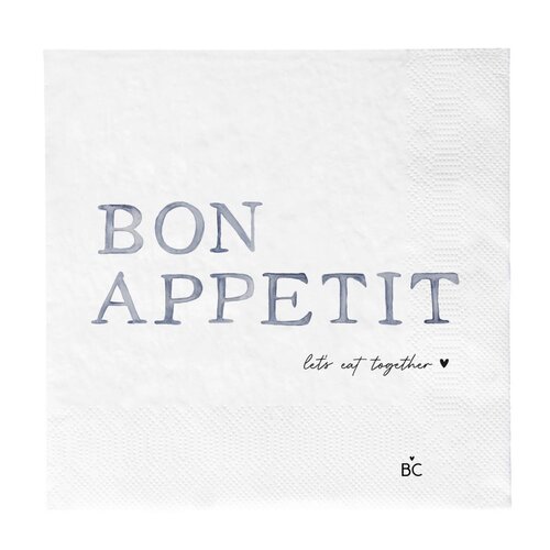 Servietten Bon Appetit 20 pcs 16,5 x 16,5 cm 