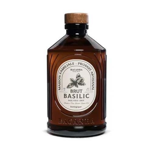 Sirop de basilic - BIO 40 cl 