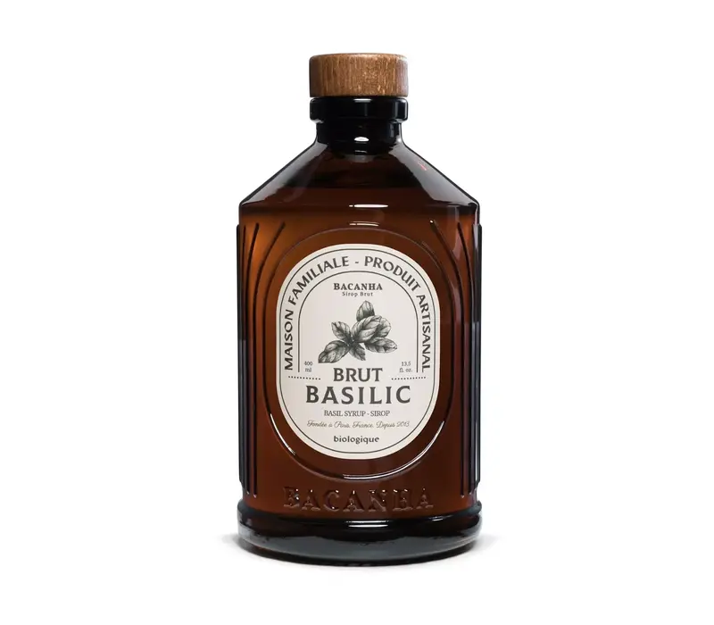 Basilikumsirup - BIO 40 cl