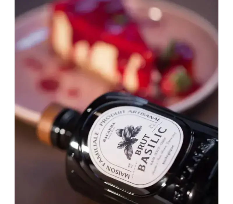 Basil Syrup - BIO 40 cl