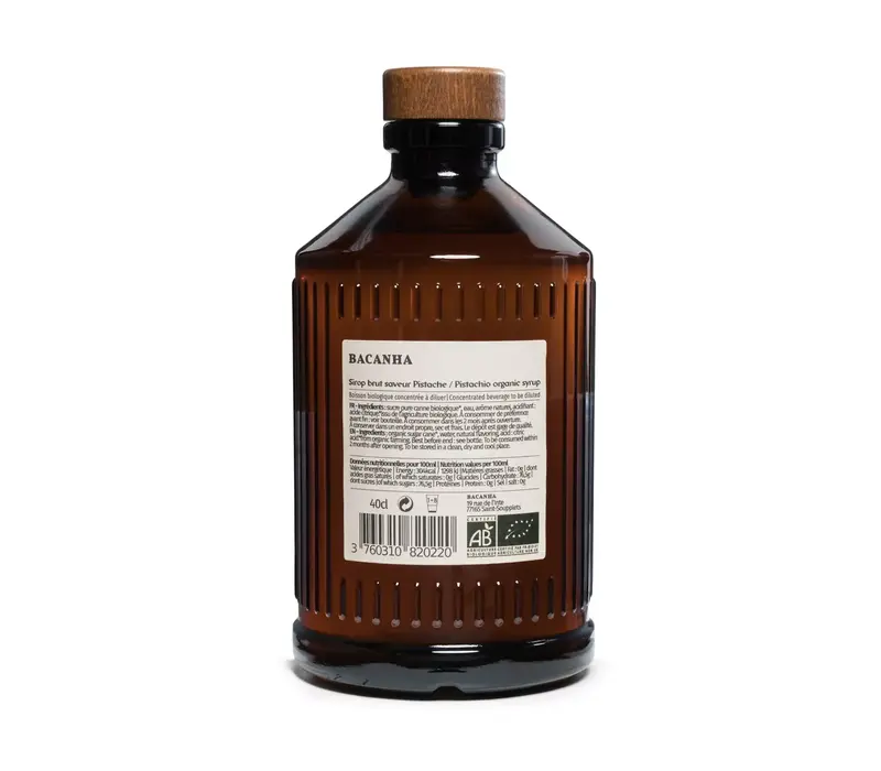 Pistaziensirup - BIO 40 cl