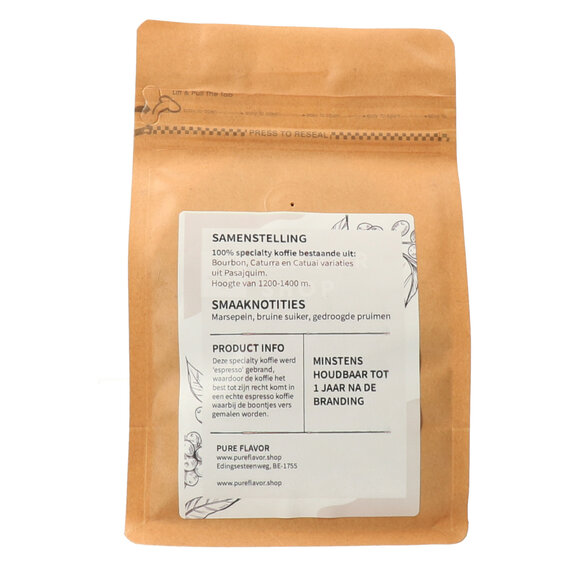 Atitlàn - Guatemala Espresso Koffie BONEN 250 g Flavor Shop