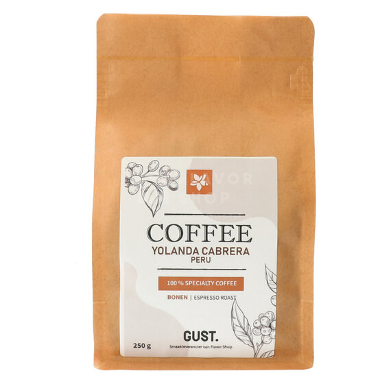 Yolanda Cabrera - Peru Espresso Koffie BONEN 250 g Flavor Shop