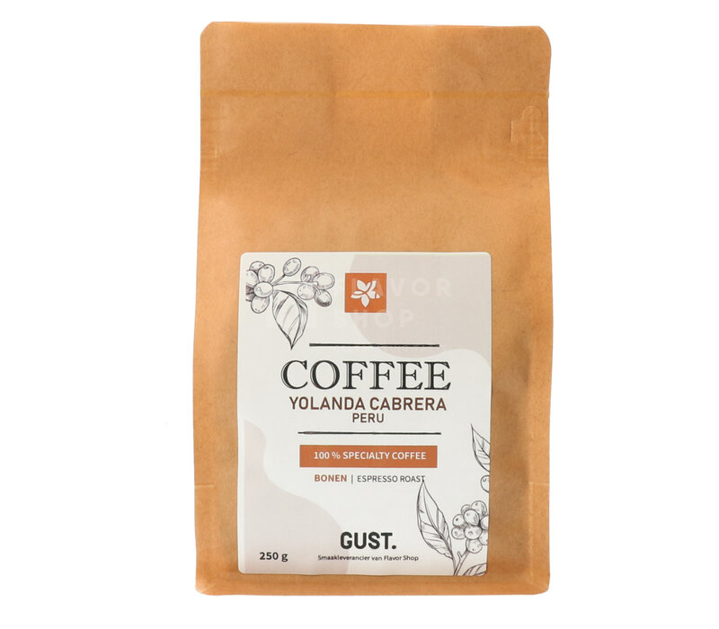 Yolanda Cabrera - Café expresso du Pérou en grains 250 g Flavor Shop