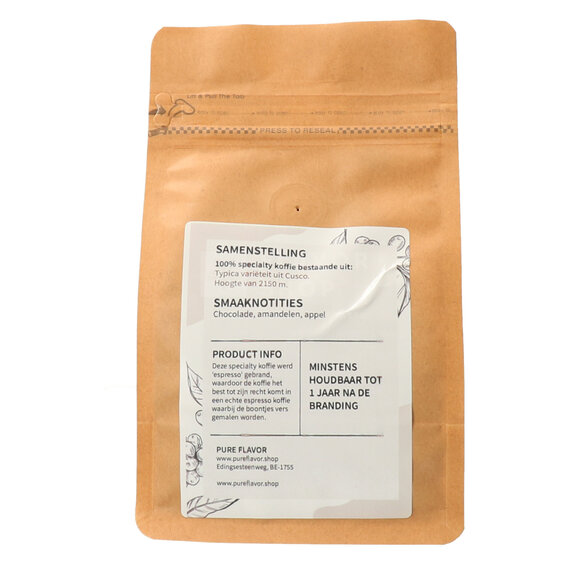 Yolanda Cabrera - Peru Espresso Koffie BONEN 250 g Flavor Shop
