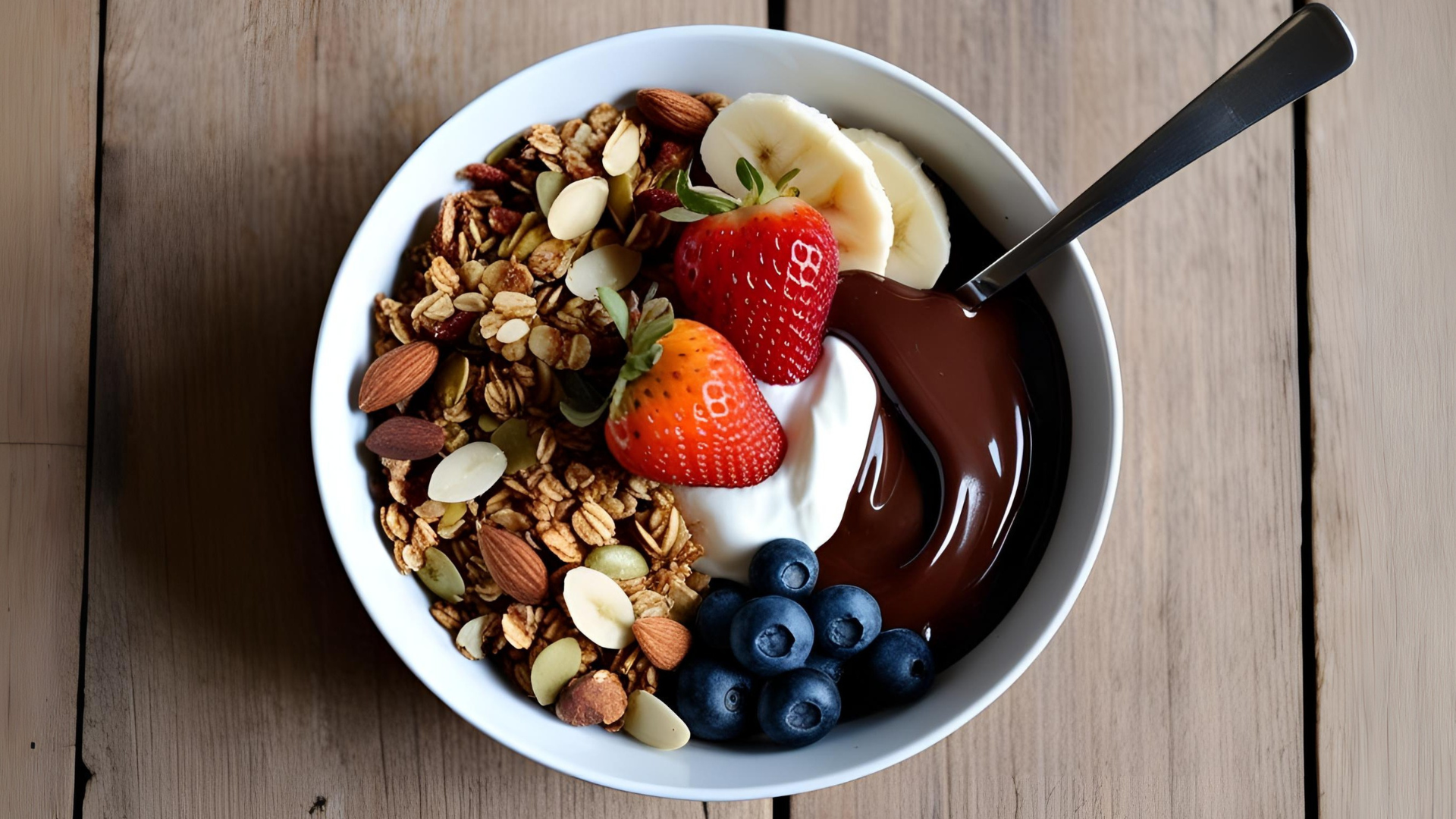 Luxe Granola Bowl met Honing & Chocolade