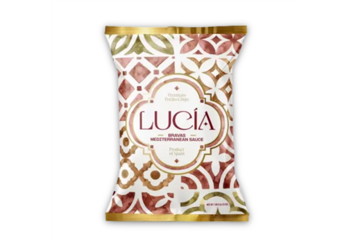 Lucia Bravas - Mediterranean Sauce Chips 120 g