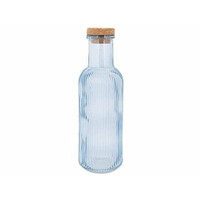 Karaf Raya 1 L met kurk - blauw