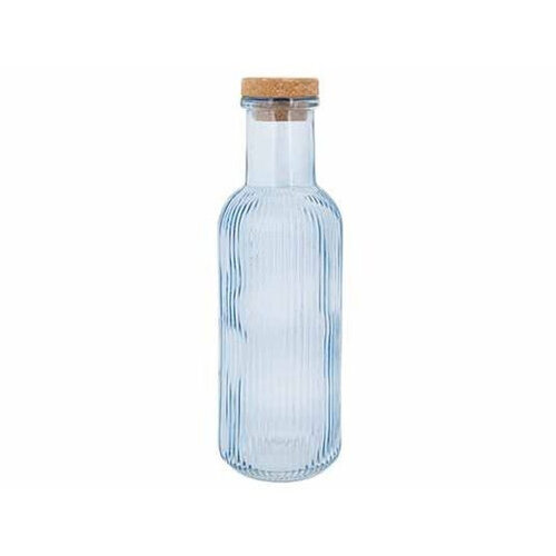 Carafe Raya 1 L with cork - blue 