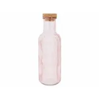 Carafe Raya 1 L with cork - pink