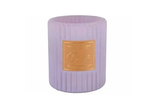 Cosy @ Home Scented candle Relax and Unwind lilac
