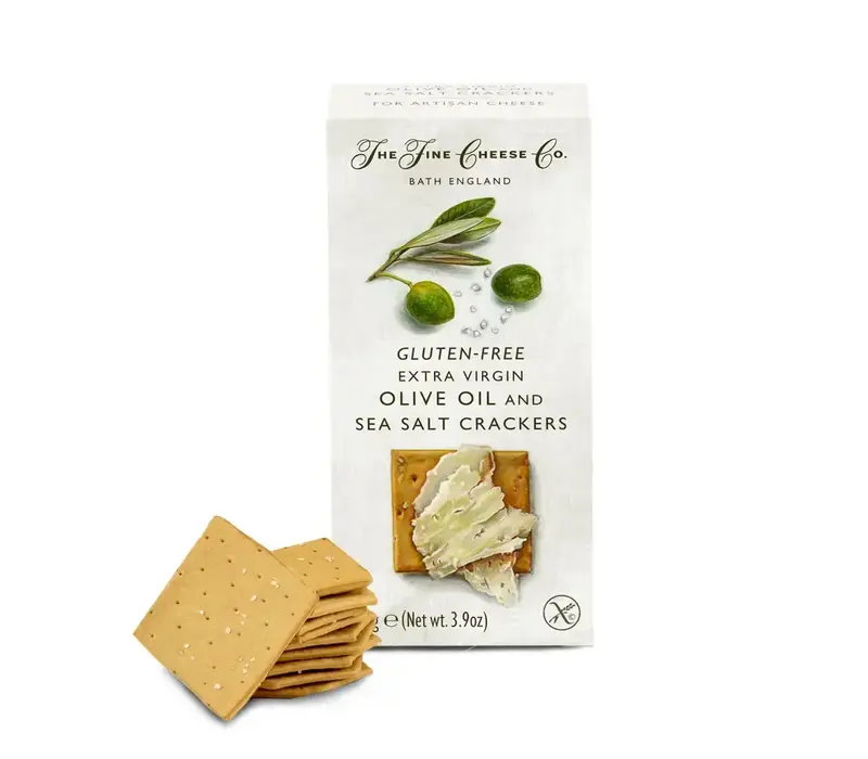 Glutenfreier Cracker Olivenöl & Meersalz 110 g