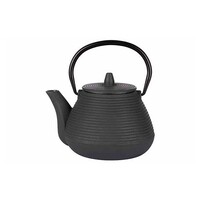 Theepot donkergrijs 1l gietijzer