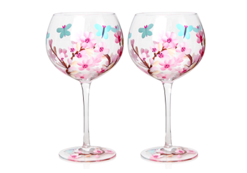 Livellara Gin glas Flora Blossom - set van 2 glazen