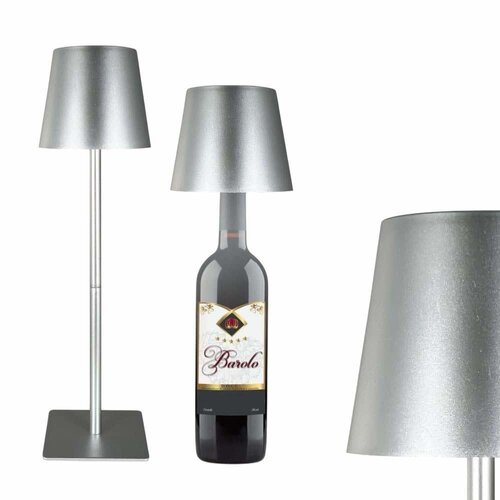 Lampe de table LED Argento à intensité variable 