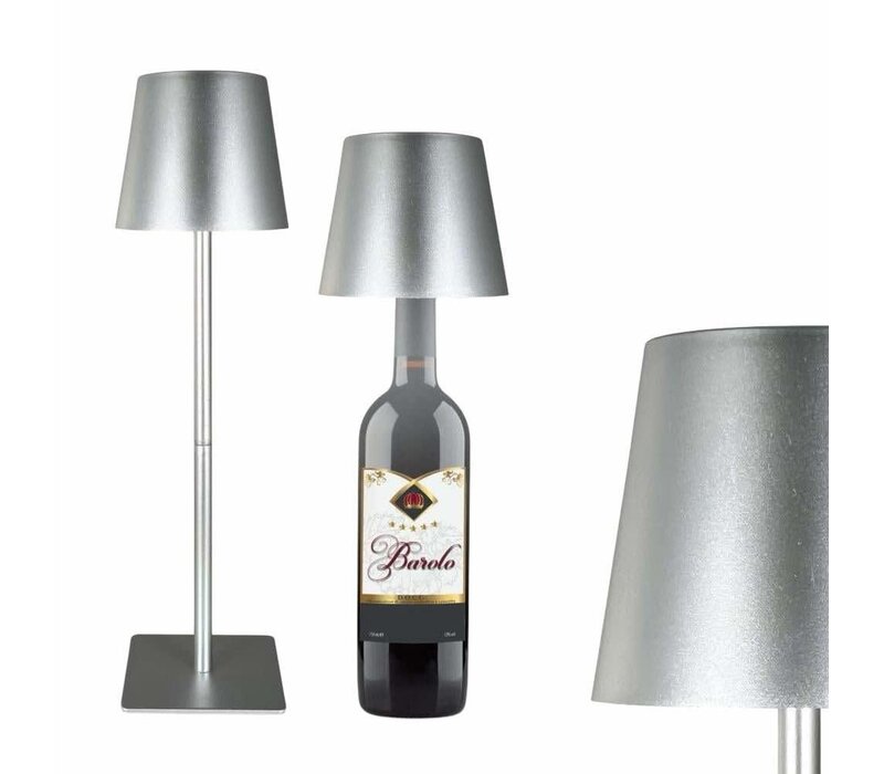 Lampe de table LED Argento à intensité variable