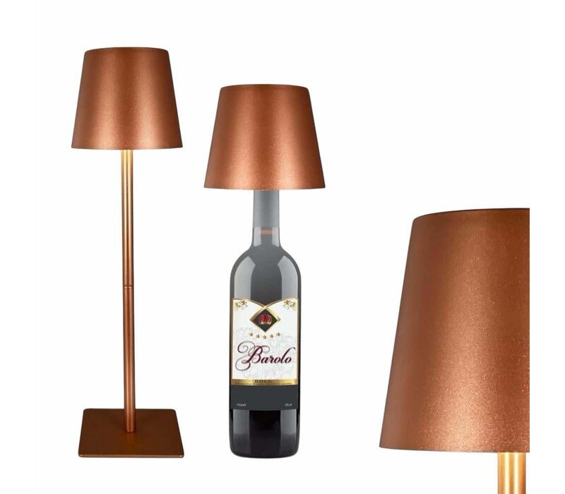 Tafellamp Bronzo led dimbaar