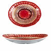 Arca Apulia Raggio Red - Ovale schotel in melamine 28 x 23 x 5 cm