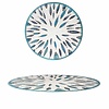 Arca Fish - Ronde schotel in melamine 35 cm