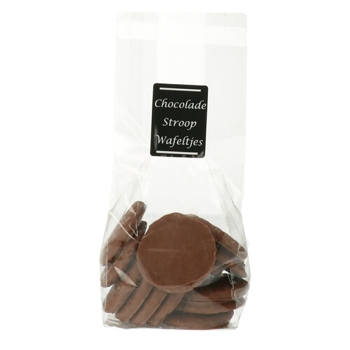 Mini gaufres au sirop au chocolat au lait 200 g 