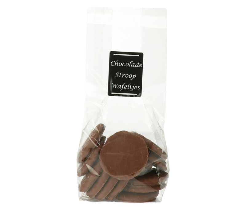 Mini Stroopwafels met melkchocolade 200 g