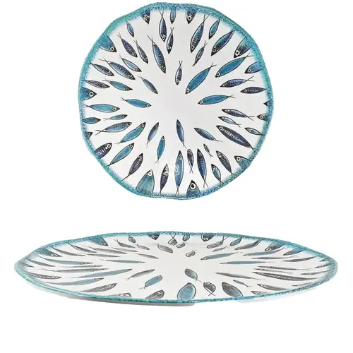 Fish - Melamine Ronde schotel in melamine 41 cm 