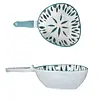 Arca Fish - Schotel met handvat in melamine 31 x 21 x 8 cm