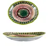 Arca Apulia Raggio Green - Plat ovale en mélamine 36 x 28 x 5,5 cm
