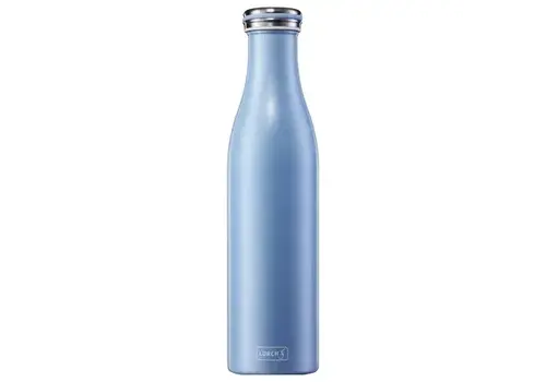 Lurch Dubbelwandige isoleerfles Parelblauw - 750ml