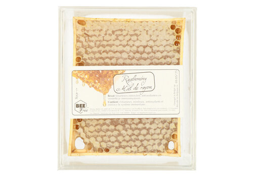 Local, pure raw Comb honey 450 g