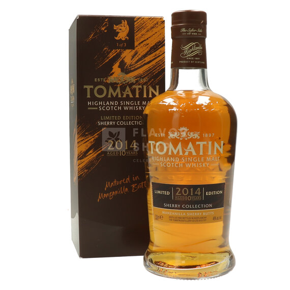 Whisky Tomatin 2014 10 ans Manzanilla - 70 cl
