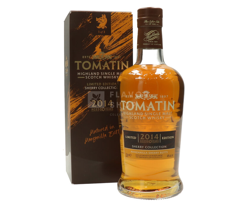 Tomatin Whiskey 2014 10Y Manzanilla - 70 cl