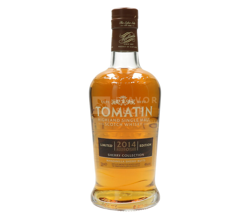 Whisky Tomatin 2014 10 ans Manzanilla - 70 cl