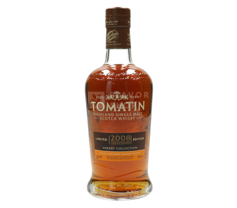 Tomatin Whisky 2008 15Y Palo Cortado - 70 cl