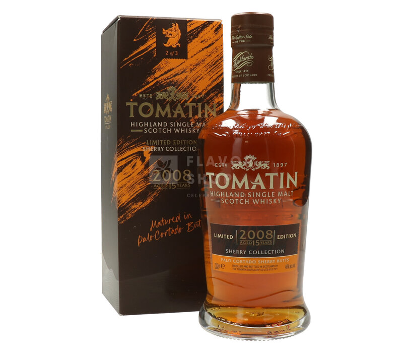 Tomatin Whisky 2008 15Y Palo Cortado - 70 cl