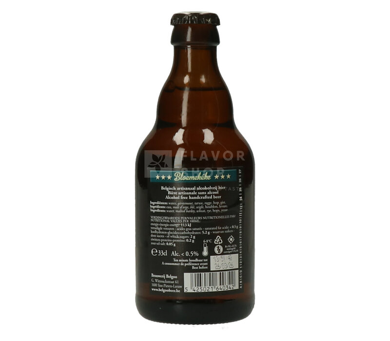 Belgoo Bloemekei Zero - Alcohol-free 33 cl