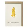 Papette Have a très chic birthday greeting card