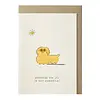 Papette Vandaag sta jij in het zonnetje! greeting card