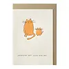 Papette Proficiat met je mini-me greeting card