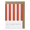 Papette awning het is feest vandaag greeting card