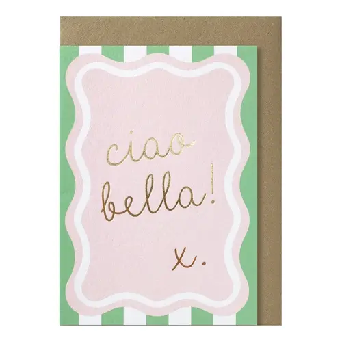 carte de vœux « Ciao Bella » 