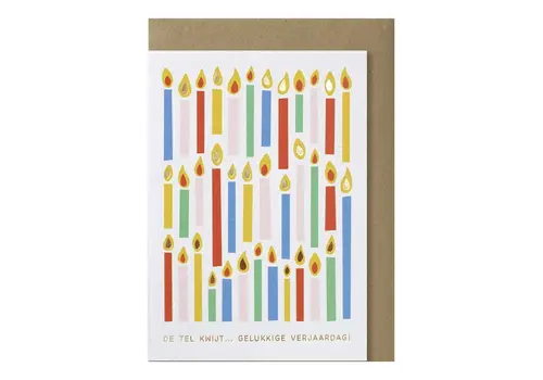 Papette de tel kwijt… gelukkige verjaardag greeting card