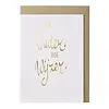 Papette Hoe ouder, hoe wijzer greeting card